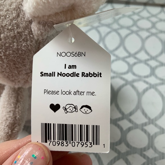 Jellycat London Small Noodle Rabbit - Picture 3 of 3